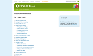 Book.pivotx.net thumbnail