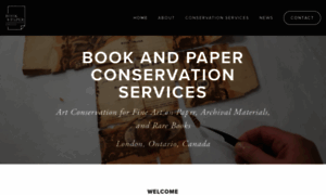 Bookandpaperconservationservices.com thumbnail