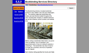 Bookbinding.regionaldirectory.us thumbnail