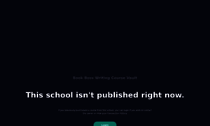 Bookboss-writingcourse-vault.teachable.com thumbnail