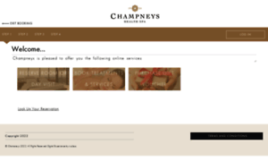 Booking.champneys.com thumbnail