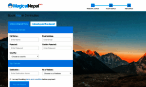 Booking.magicalnepal.com thumbnail