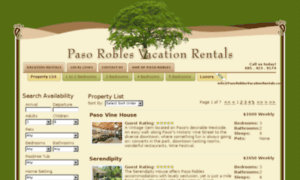 Booking.pasoroblesvacationrentals.com thumbnail