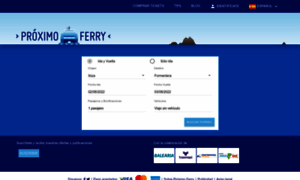 Booking.proximoferry.com thumbnail