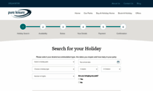 Bookings.pure-leisure.co.uk thumbnail