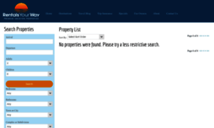 Bookings.rentalsyourway.com thumbnail