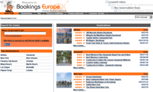 Bookingseurope.com thumbnail