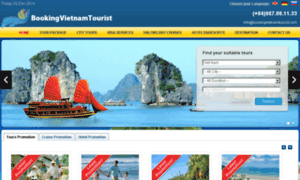 Bookingvietnamtourist.com thumbnail