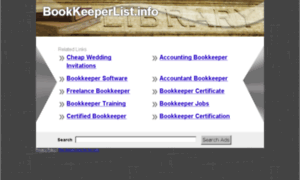 Bookkeeperlist.info thumbnail