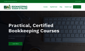 Bookkeepingacademy.ie thumbnail