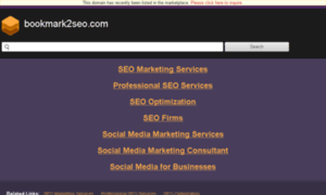 Bookmark2seo.com thumbnail