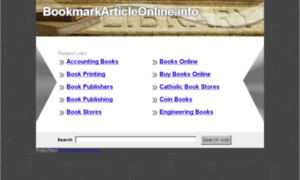 Bookmarkarticleonline.info thumbnail