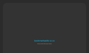 Bookmarkasite.co.cc thumbnail