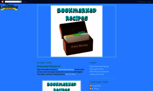 Bookmarkedrecipes.blogspot.com thumbnail