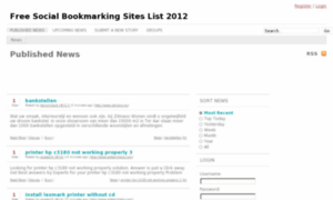 Bookmarking-site.info thumbnail