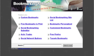 Bookmarkingactive.info thumbnail