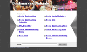 Bookmarkingclub.info thumbnail