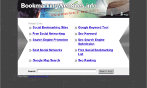Bookmarkingwebsites.info thumbnail