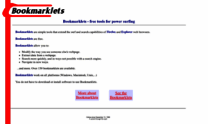 Bookmarklets.com thumbnail