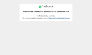 Bookmycab4all.freshdesk.com thumbnail