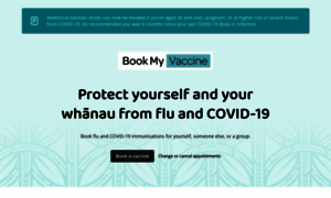 Bookmyvaccine.covid19.health.nz thumbnail