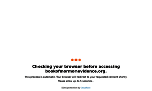 Bookofmormonevidence.org thumbnail