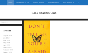 Bookreadersclub.net thumbnail