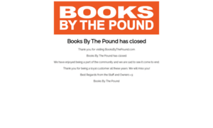 Booksbythepound.com thumbnail