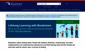 Bookshare.org thumbnail