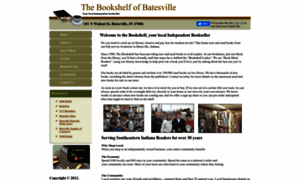 Bookshelfbatesville.com thumbnail