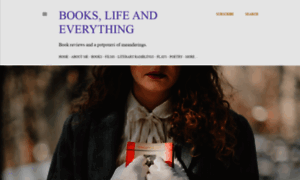 Bookslifeandeverything.blogspot.com thumbnail