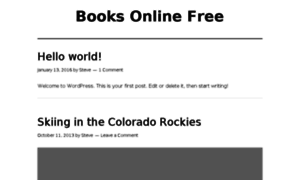 Booksonlinefree.com thumbnail