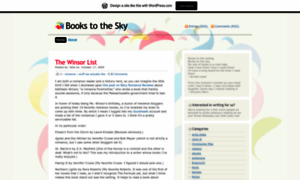 Bookssky.wordpress.com thumbnail