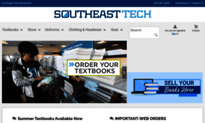 Bookstore.southeasttech.com thumbnail