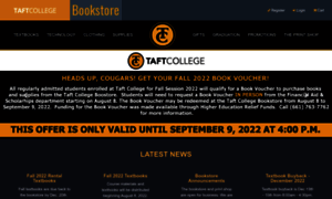 Bookstore.taftcollege.edu thumbnail