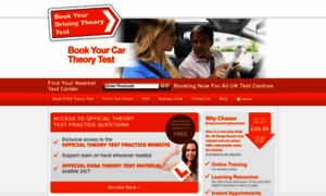 Bookyourdrivingtheorytest.org thumbnail