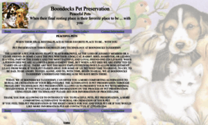 Boondockspetpreservation.com thumbnail