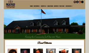 Boonefuneralhome.net thumbnail