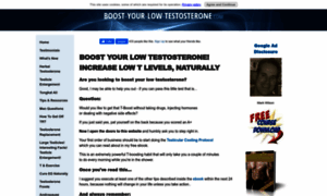 Boost-your-low-testosterone.com thumbnail