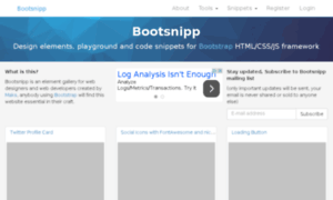 Bootsnip.com thumbnail