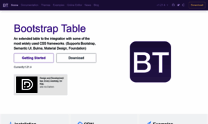 Bootstrap-table.wenzhixin.net.cn thumbnail