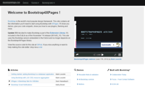 Bootstrap4xpages.com thumbnail