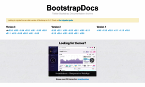 Bootstrapdocs.com thumbnail