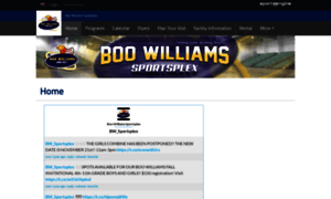 Boowilliamssportsplex.com thumbnail