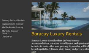 Boracayluxuryrentals.com thumbnail