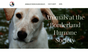 Borderlandhumanesociety.org thumbnail