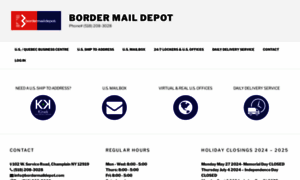 Bordermaildepot.com thumbnail