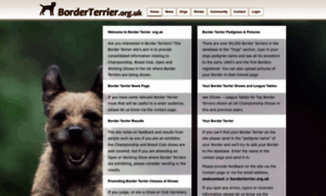 Borderterrier.org.uk thumbnail