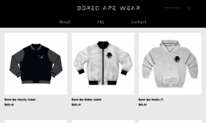 Boredapewear.com thumbnail