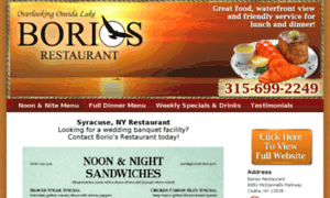 Boriosrestaurant.com thumbnail